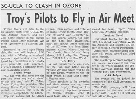 Daily Trojan, April 24, 1953 (Source: Web)