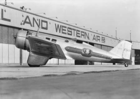 Northrop Alpha NC961Y, Glendale, CA, Ca. 1931 (Source: USC Library)