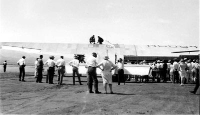 Ford NC9644, Kingman, AZ, June 25, 1929 (Source: MMHA)