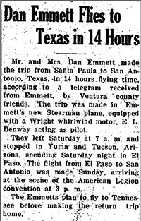 Oxnard (CA) Press-Courier, October 10, 1928 (Source: newspapers.com)