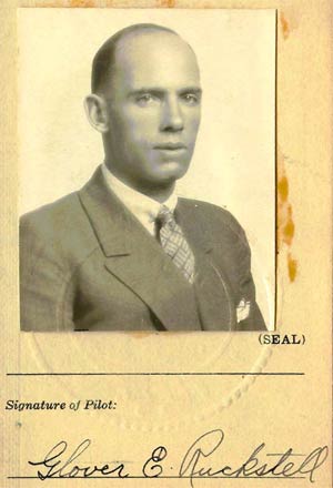 G.E. Ruckstell, NAA License, 1931 (Source: SDAM)